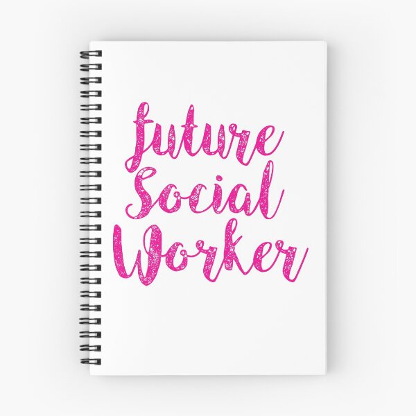 Item preview, future social worker designed and sold by CodingForTech.