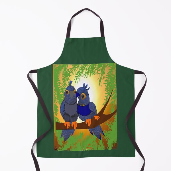 Item preview, 2 little parrots Happiness is ...experiencing the sun rays together designed and sold by aldona.