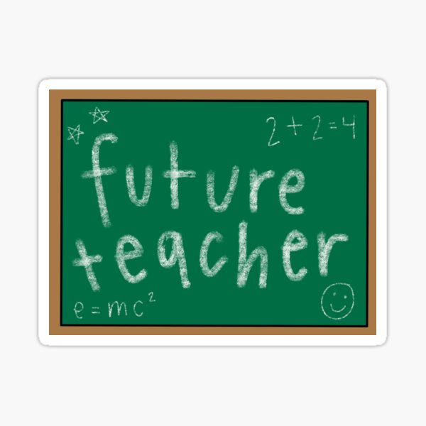 Item preview, Future Teacher Chalkboard designed and sold by madelinecdesign.