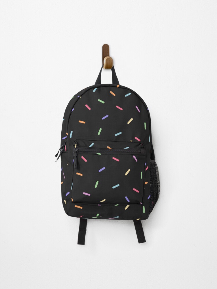 Black rainbow backpack hotsell