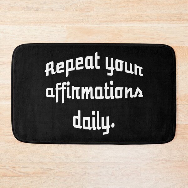 Item preview, Repeat your affirmations daily. designed and sold by CrystalRaen.