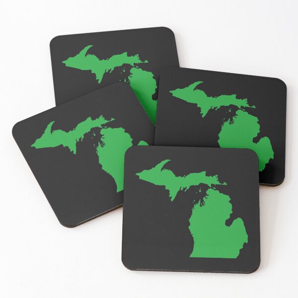 Item preview, Michigan in Vert designed and sold by Square Root of Squid.