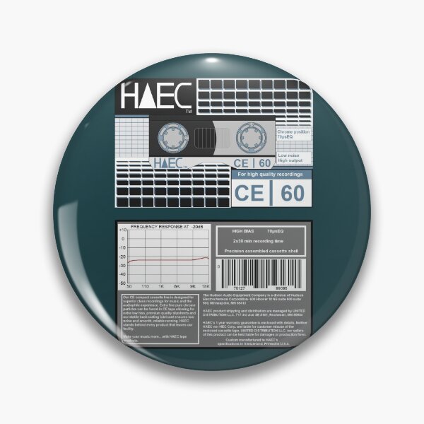 Item preview, Hudson Audio Equipment Co. CE60 type 2 cassette (front and back) designed and sold by B-96-J.