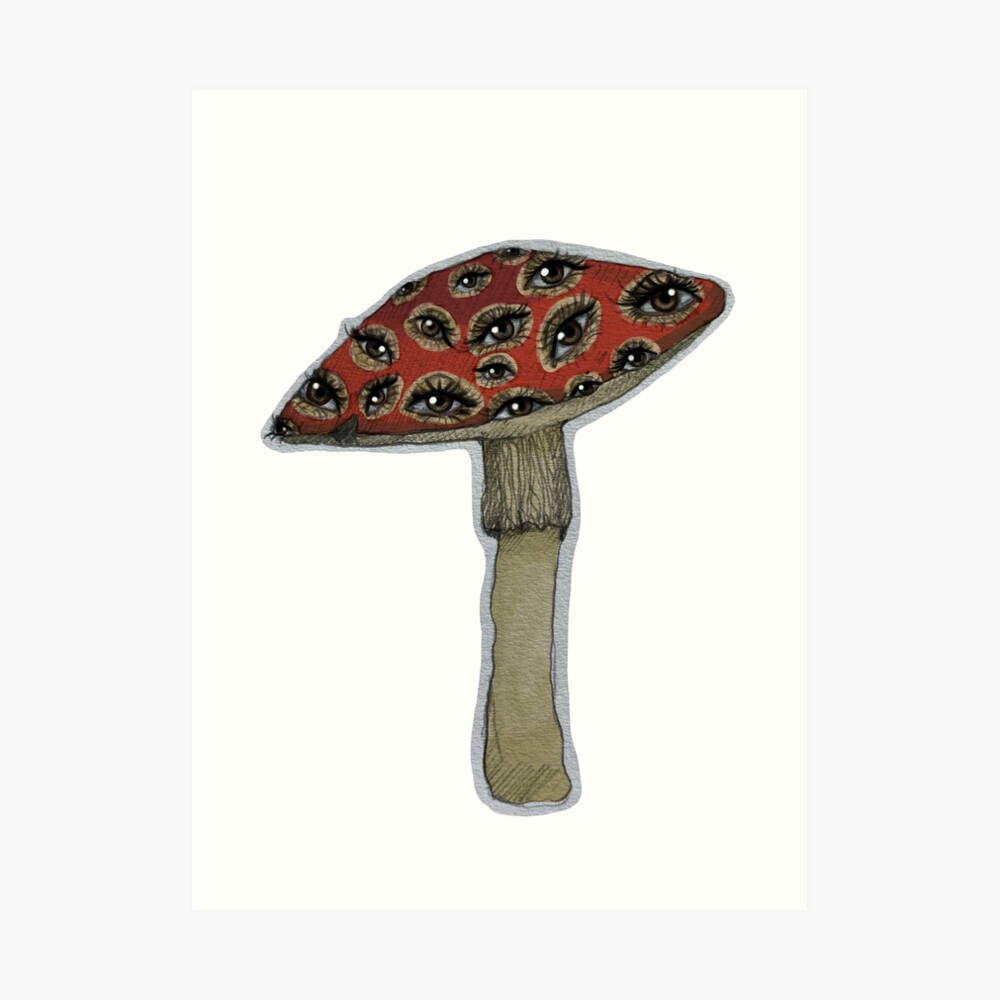 mushroomページ Mushroom with eyes 