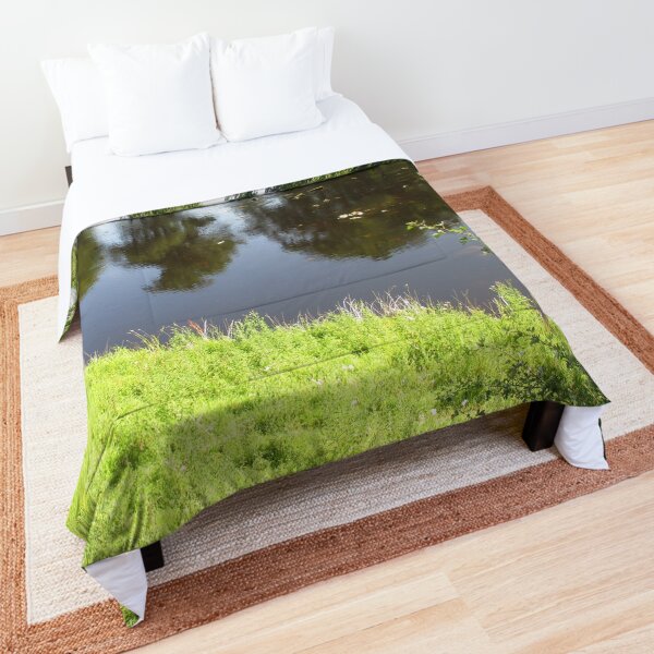 Merch #95 -- Stream Between Trees - Shot 4 (Hadrian's Wall) Comforter