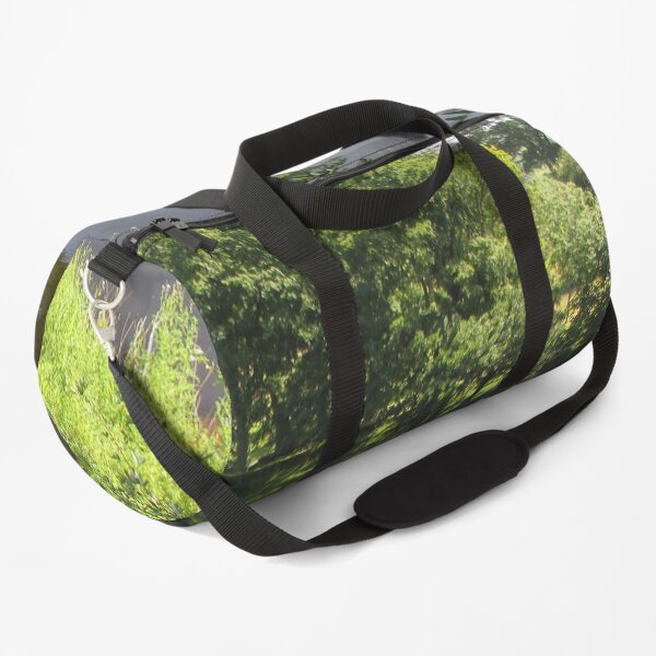 Merch #95 -- Stream Between Trees - Shot 4 (Hadrian's Wall) Duffle Bag