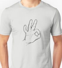 Dive sign for OK Unisex T-Shirt