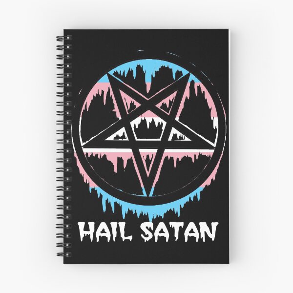 Item preview, Hail Satan Transgender designed and sold by DevilessDesigns.