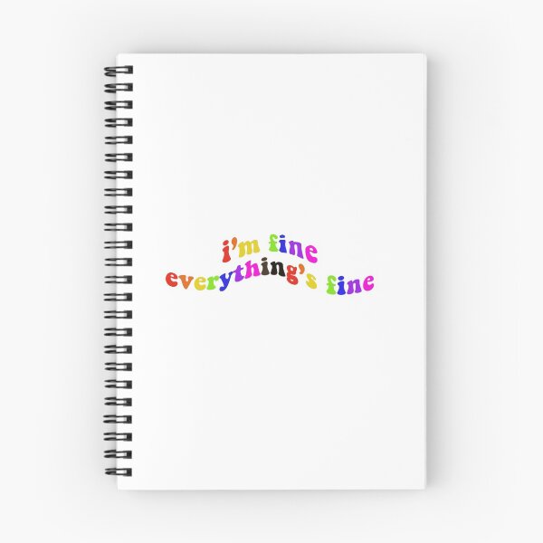 Item preview, everything’s fine designed and sold by ohsnapitzrylee.