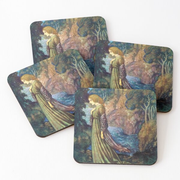 Item preview, Annabel Lee - Edmund Dulac for Edgar Allan Poe designed and sold by forgottenbeauty.