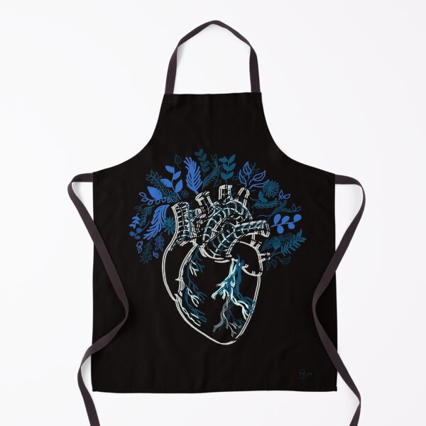 Item preview, heart that blooms blue. designed and sold by Melissa Swoboda.
