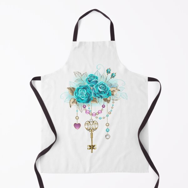 Item preview, Turquoise Roses with Keys designed and sold by Blackmoon9.