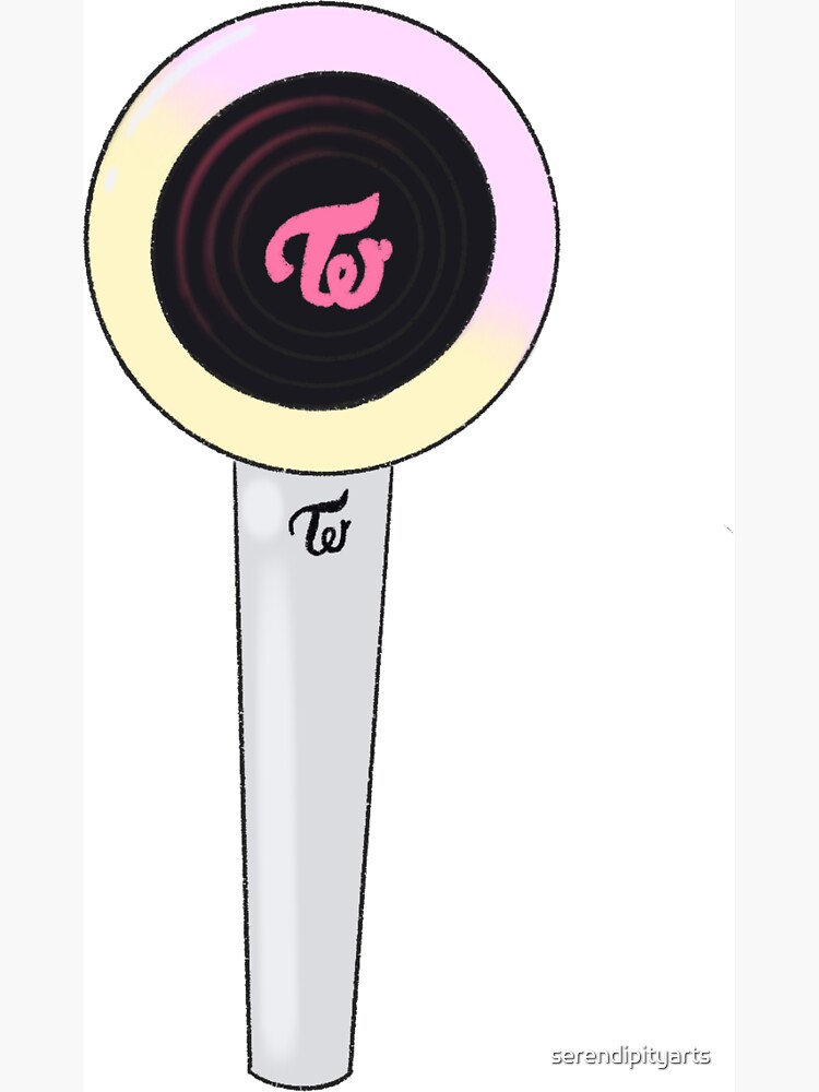 Twice Lightstick Postcard for Sale by starrynightsart