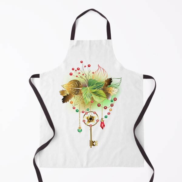 Item preview, Mysterious Key with Autumn Leaves designed and sold by Blackmoon9.