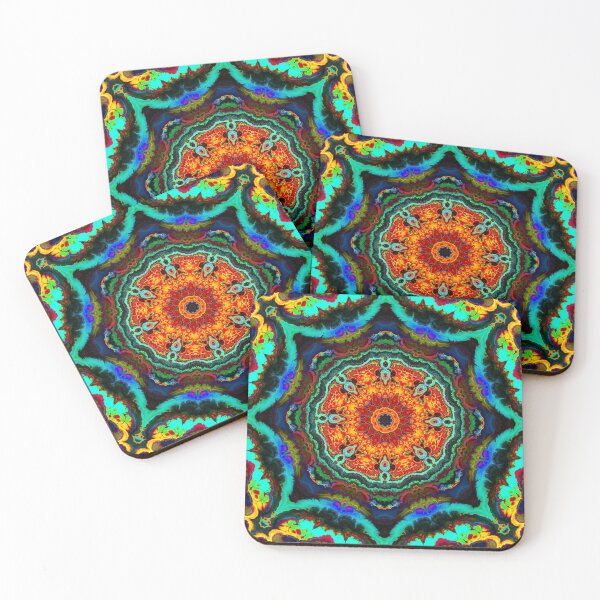 Item preview, Moroccan arabic oriental tile pattern designed and sold by Red Witch Art.
