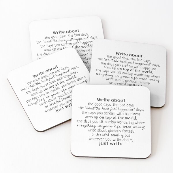 Item preview, Just write designed and sold by introvertcafe.