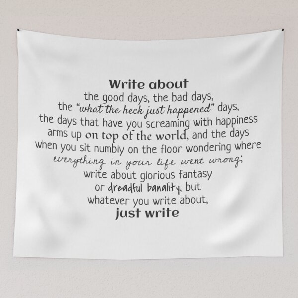 Item preview, Just write designed and sold by introvertcafe.