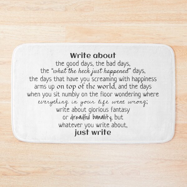 Item preview, Just write designed and sold by introvertcafe.