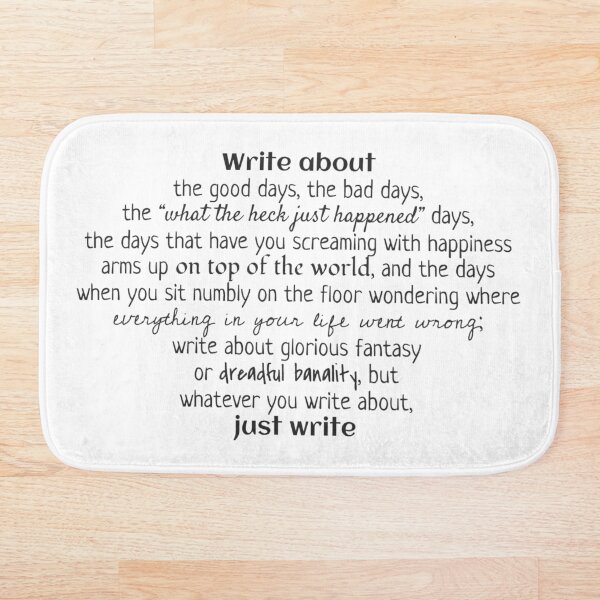 Item preview, Just write designed and sold by introvertcafe.