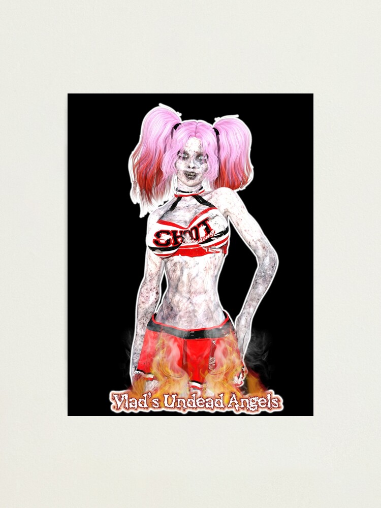 Alternate view of Undead Angels: Zombie Cheerleader Photographic Print