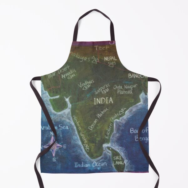 Item preview, Map of India designed and sold by brusling.