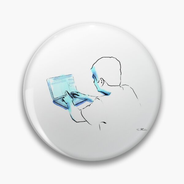 Item preview, The Programmer - Watercolor designed and sold by Li1-Sushi-V3rt.