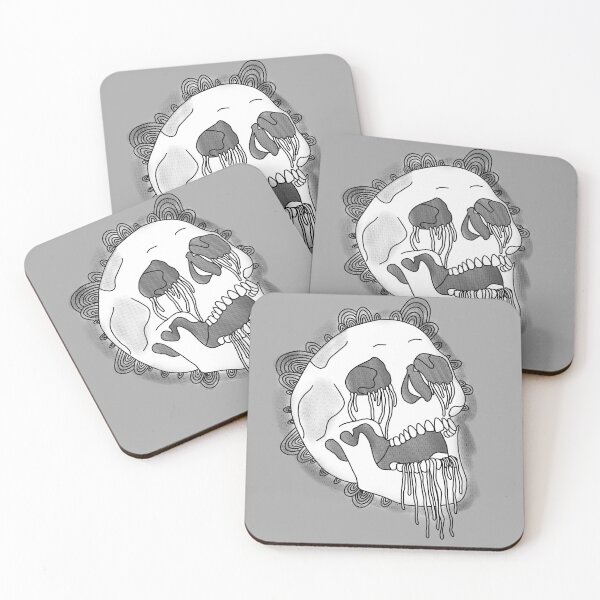 Item preview, dream skull designed and sold by sari.makes.