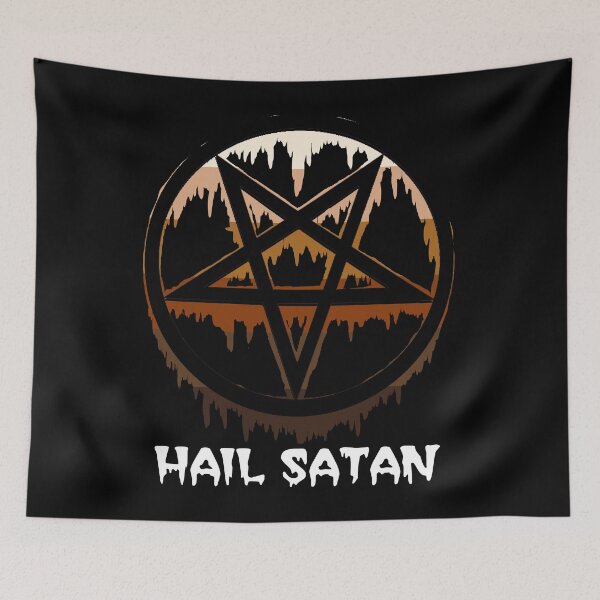 Item preview,   Salve Satanás Igualdad racial, todos los ingresos serán donados a https://alltogethernow.org.au/ designed and sold by DevilessDesigns.