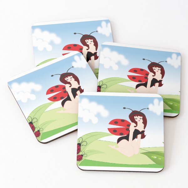 Item preview, Lady Bug Fairy / Christmas pattern designed and sold by aldona.
