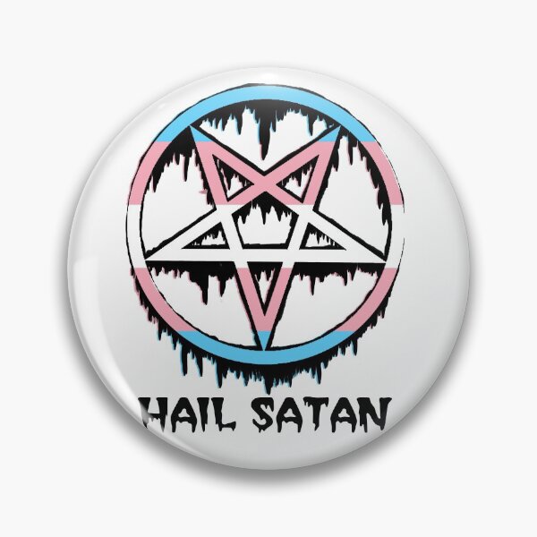 Item preview,  Hail Satan Transgender designed and sold by DevilessDesigns.