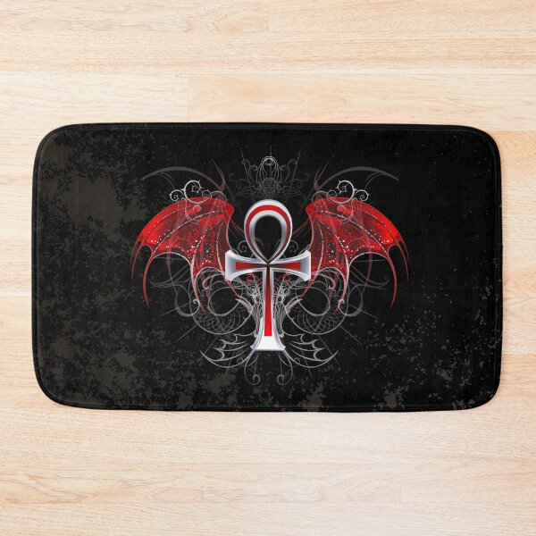 Item preview, Gothic ankh with red wings designed and sold by Blackmoon9.