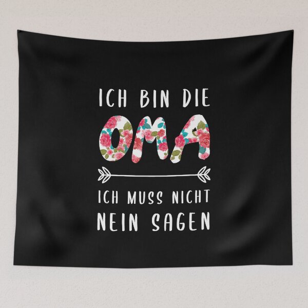 Artikelvorschau, Ich Bin Die Oma Muss Nicht Nein Sagen entworfen und verkauft von khornholio.