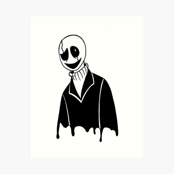 **NEW** Custom Printed Video Game Block Minifigure UNDERTALE GASTER 