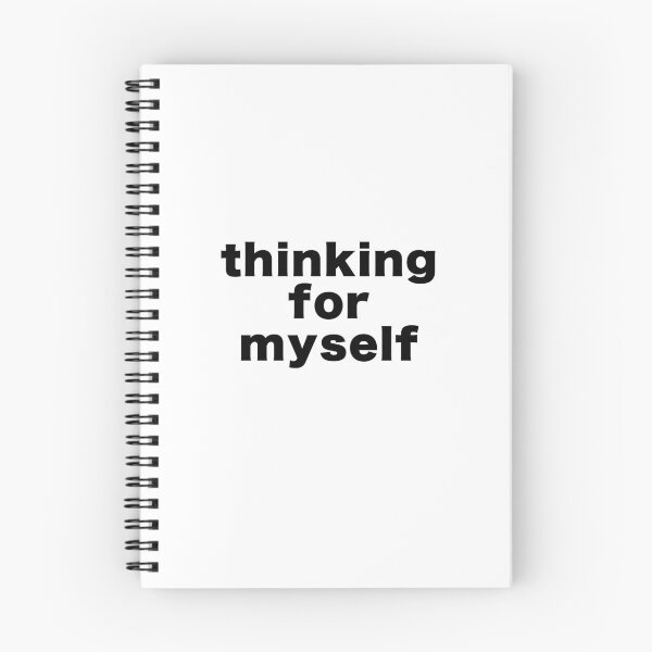 Item preview, thinking for myself designed and sold by reasonslogan.