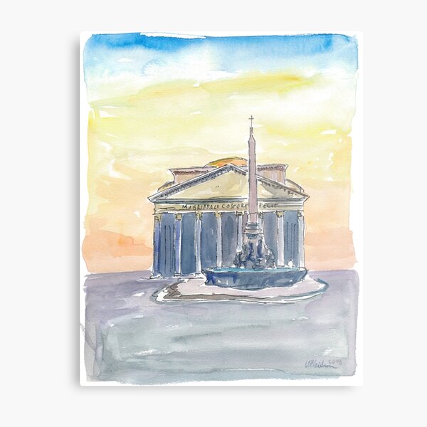 Item preview, Rome Italy Pantheon in the Morning designed and sold by artshop77.