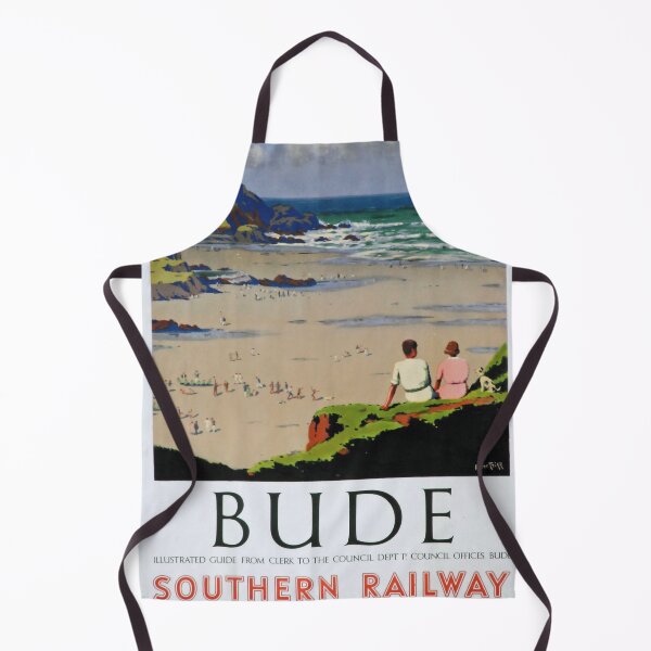 Item preview, Railway Poster Bude designed and sold by stickart-marek.