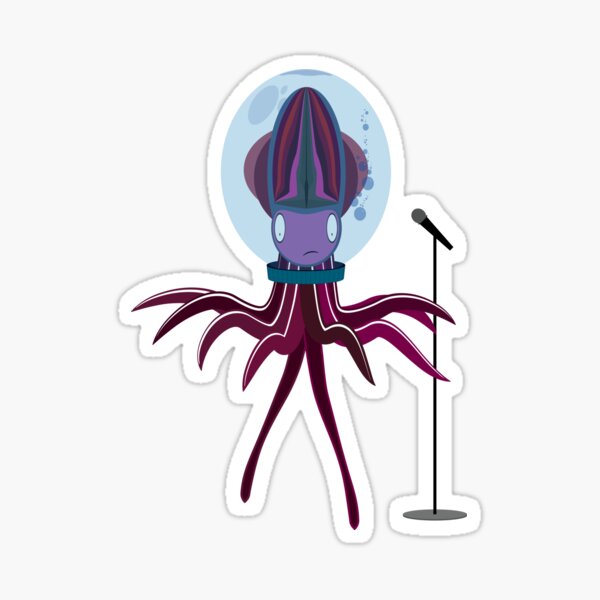 Stage Squid Sticker