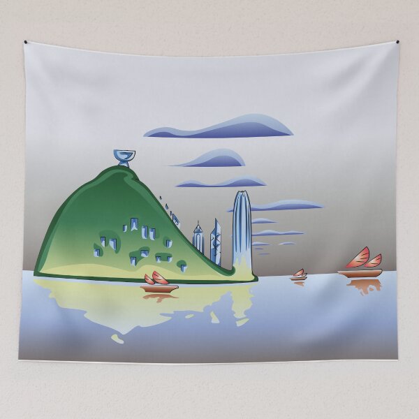 Item preview, Hong Kong - Panorama designed and sold by John-Frum.