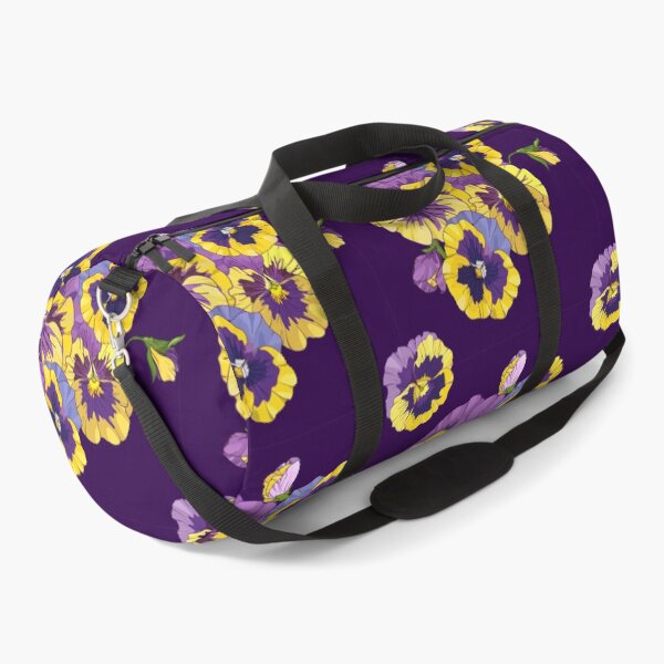 Item preview,  bright pattern of flowers of  pansies designed and sold by babanovaesha.
