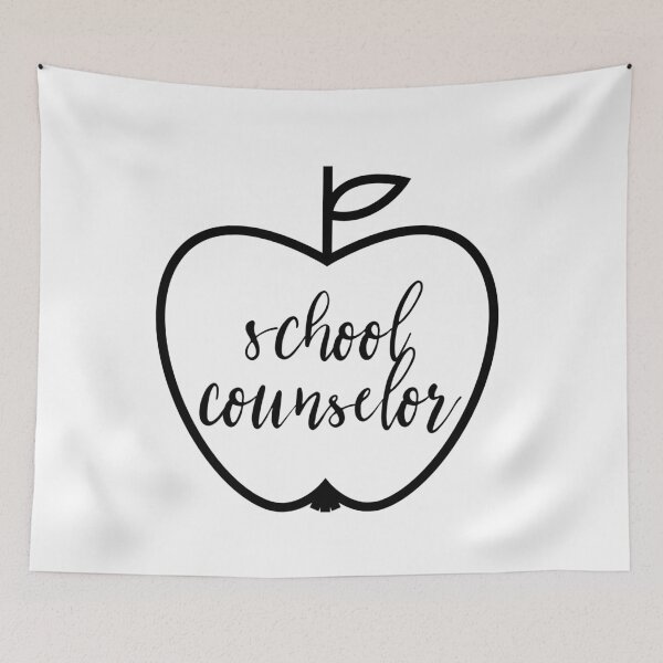 Item preview, School Counselor Mask designed and sold by EvyStickersx.