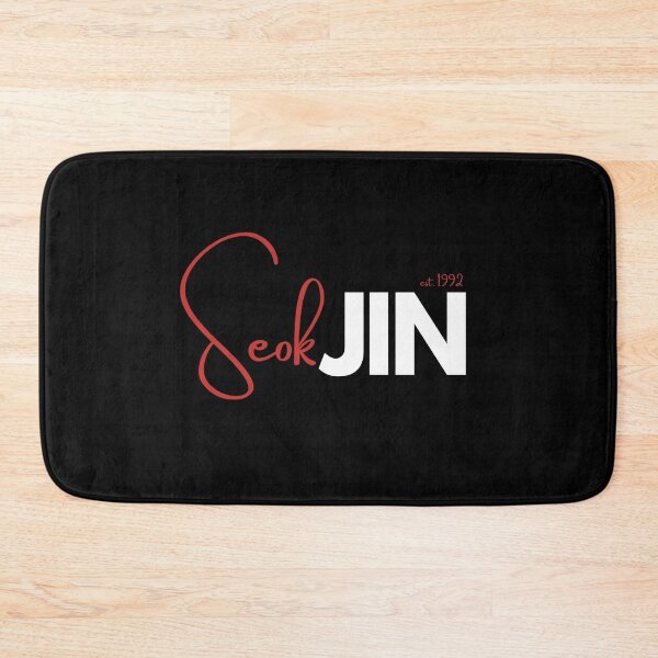 Item preview, BTS Jin Kim Seokjin  Bias Design White/Red designed and sold by haikustore.