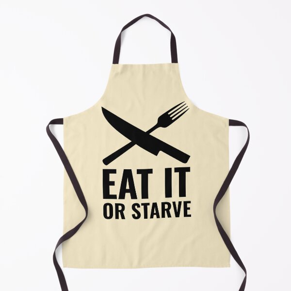 Item preview, Home Chef Quote Eat it or Starve Fork Knife designed and sold by javes93.