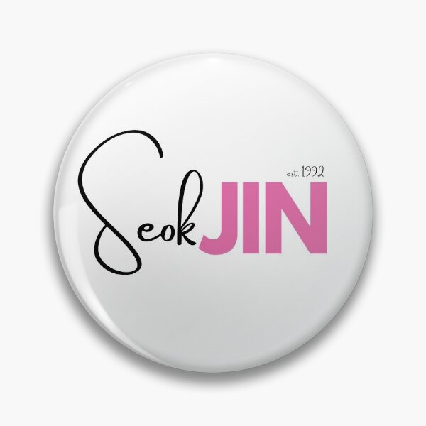 Item preview, BTS Jin Kim Seokjin Bias special Mic Color Design Black/Pink designed and sold by haikustore.