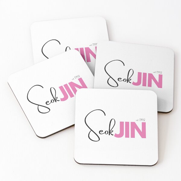 Item preview, BTS Jin Kim Seokjin Bias special Mic Color Design Black/Pink designed and sold by haikustore.