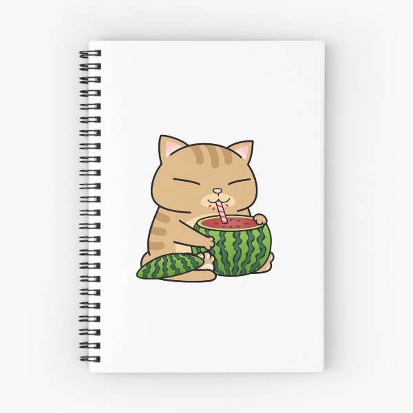 Item preview, Chubby Cat Watermelon designed and sold by Takeda-art.