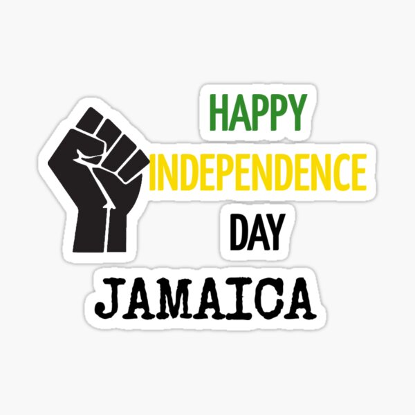 Emancipation Day Sticker By Jamaicamerch Redbubble