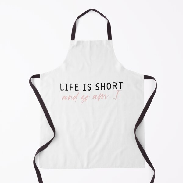 Item preview, Life is Short and So Am I designed and sold by maniacfitness.