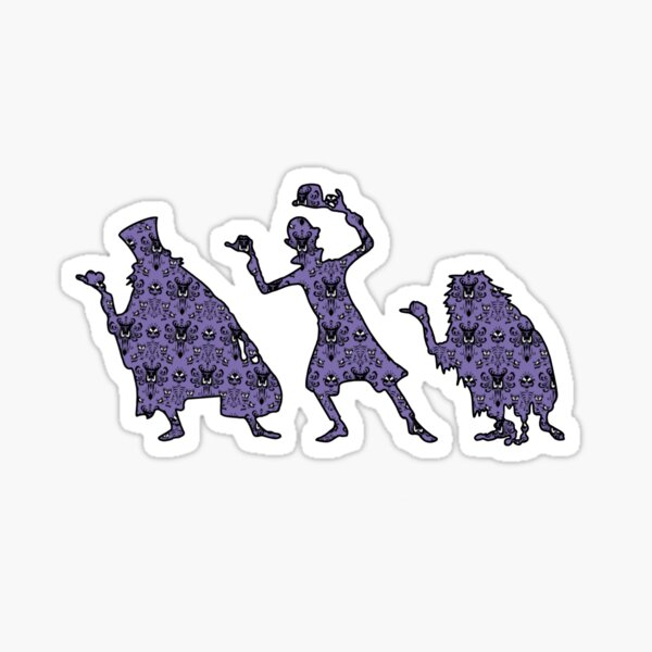 Hitchhiking Ghosts Sticker