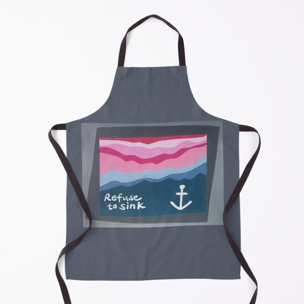 Artikelvorschau,  "Untergehen oder schwimmen." Ich finde diese Erinnerung hilfreich. Ich habe es mit Acrylfarben bemalt. Ich hoffe du tust entworfen und verkauft von sisterphipps.