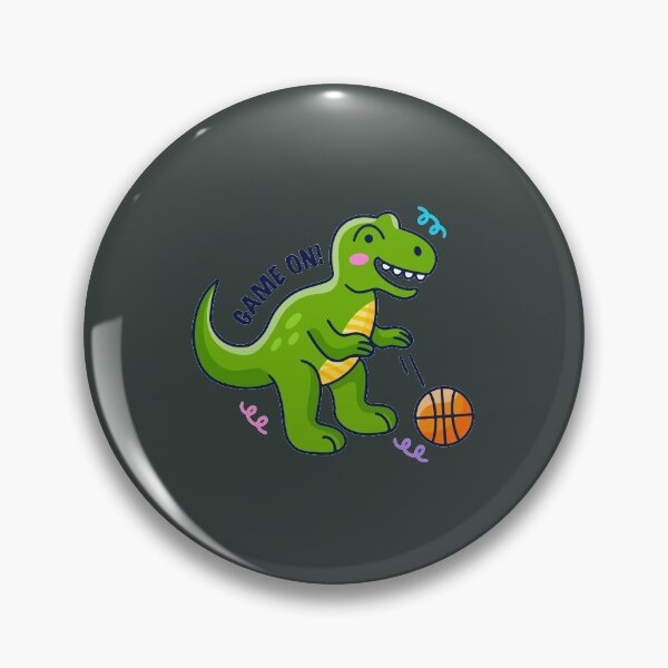 Item preview, Dinosaur playing basketball designed and sold by Mushrankhan.
